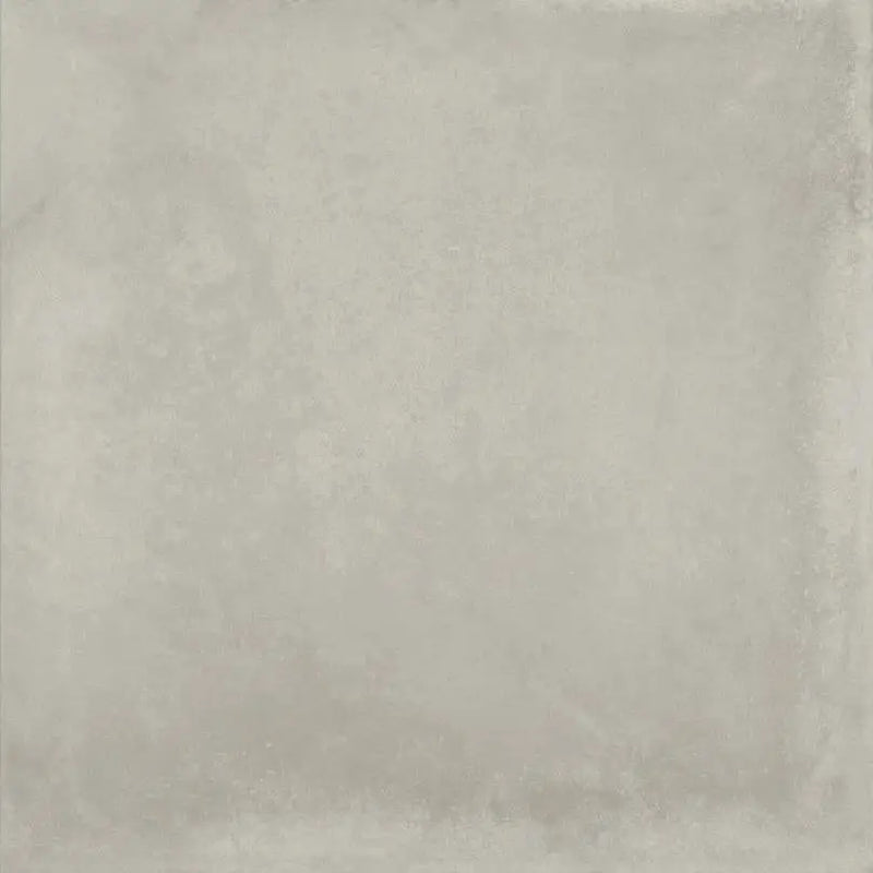 Stevige grijze vierkant met matte textuur, perfect voor Grafton Silver 80x80 rett
