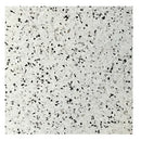 Speckled Granito Parma 40x40 cm flooring with black and gray fragments in white cement