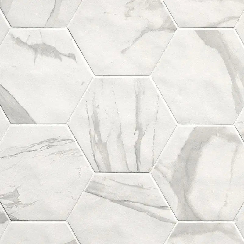 Hexagon Roma Statuario mat 21,6x25 - Top Tegels
