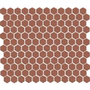 Alt tekst voor HM23012 Terra Cotta: aardse uitstraling, perfecte past, onglazuurde hexagonale tegels