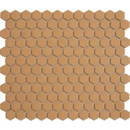 Tuscany Gold Matt R11 keramische hexagon tegels HM23025 Tuscany in warm bruin kleur