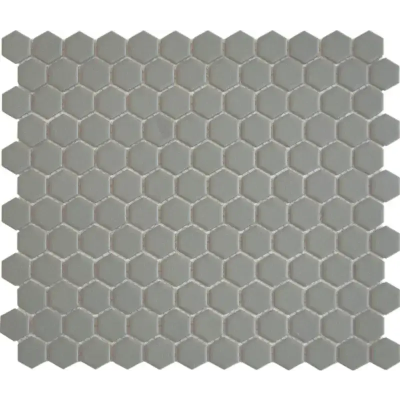 Matte lichtgrijze hexagonale mozaïek tegels Urban Nature Perfect Past HM23510