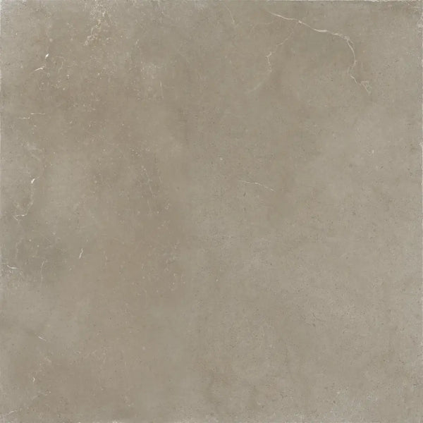 Solid grey textured surface of Hollstone Sour 60x60 Rett with subtle mottling