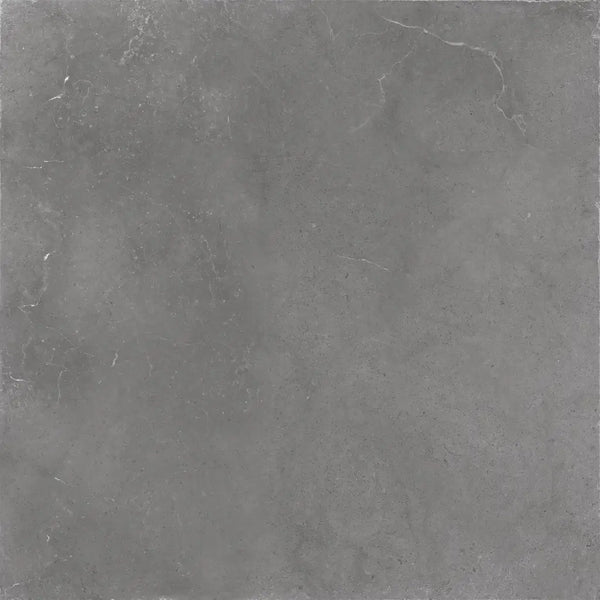 Hollstone Storm 60x60 rett with a solid gray textured surface and tone variations