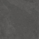 Donkergrijze gestructureerde oppervlakte met betonlook van Impact Graphite 60x60 rett