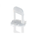 Witte plastic tegeluitlijnclips voor Jabo Levelling Systeem, ideaal voor vloerinstallatie