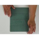 Donker groene map met horizontale panelen van Kalma Blue Lake 6x18