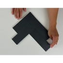 Zwarte L-vormige paper of karton voor Kalma Mercury 6x18 mat