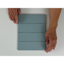 Grijs notitieboek met lijnen, perfect voor Kalma Poeder Blauw 6x18 mat