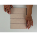 Roze keramische tegel met groeven, Kalma Rose 6x18, perfect voor elke ruimte