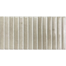 Witte keramische tegel met verticale lijnen, Kit Kat Ivory glossy 11,5×23,1