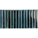 Vertical metallic fins in blue-green tint for Kit Kat Ocean Glossy met glanzende afwerking