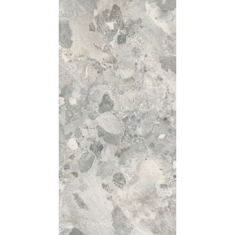 Gray and white speckled stone slab from Larocca Grey mat 60x120 rett