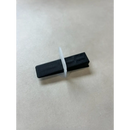 Zwarte elastiekband met witte sluiter voor Leveling Clips 2 mm, perfect voor vloertegels