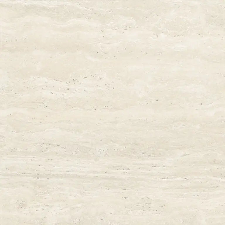 Creamkleurige liceo ivory mat 100x100 steen tegel met subtiele grijze en beige aderen in mat 100x100 rett stijl