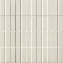 Vertical rechthoekige off-white keramische tegels LO7310 White Matt R11