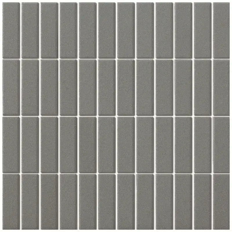 Grijze matte mosaik tegels LO7315 Dark Grey voor een stijlvolle muur of vloer