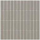 Gray verticale subway tegel met witte voeg, LO7329 Grey Matt R11, grey matt R11