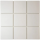 Nine witte keramische tegels in grid voor LO9510S Super White Matt R11