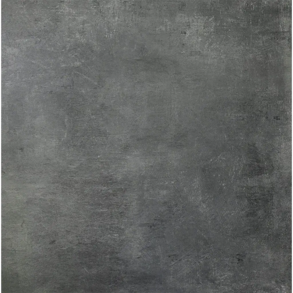 Mottled grijs betonlook oppervlak van Loft Grey 60x60 rett tegel voor een stoere uitstraling