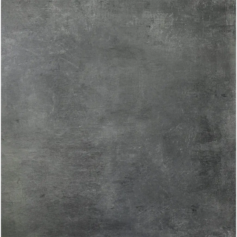 Mottled grijs betonlook oppervlak van Loft Grey 60x60 rett tegel voor een stoere uitstraling