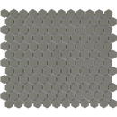 Matte grijze hexagonale mozaïek tegels LOH2015 donkergrijs R11 voor jouw interieur
