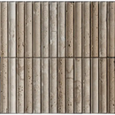 Lulu Travertin vloertegels met ruwe textuur en lichtbruine fluwelen tegels