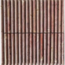 Textured roze en bruin fluwelen travertin terracotta tegels Lulu Travertin Terracotta Flute