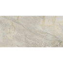 Smooth marbled stone surface with gray and cream veining in Luxury Beige Gepolijst 60x120