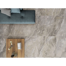 Grijze marmeren tegels met aders in de Luxury Beige Glans 60x60 collectie