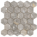 Hexagon mozaïek beige in luxe design, perfect voor moderne interieurs
