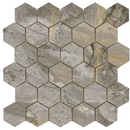Hexagonale stenen mozaïektegels in honingraatpatroon van Luxury Hexagon Mozaiek Nature gepolijst