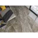 Marmeren plaat Luxury Nature gepolijst 60x120 met grijze swirls en trendy design