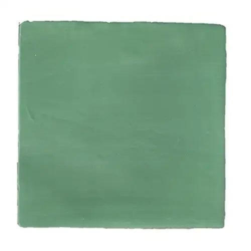 Solid sage green square in the Madelaine Green 13x13 cm design