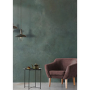 Roze fluwelen fauteuil met houten poten bij Magnetic Emerald 120x270 rett