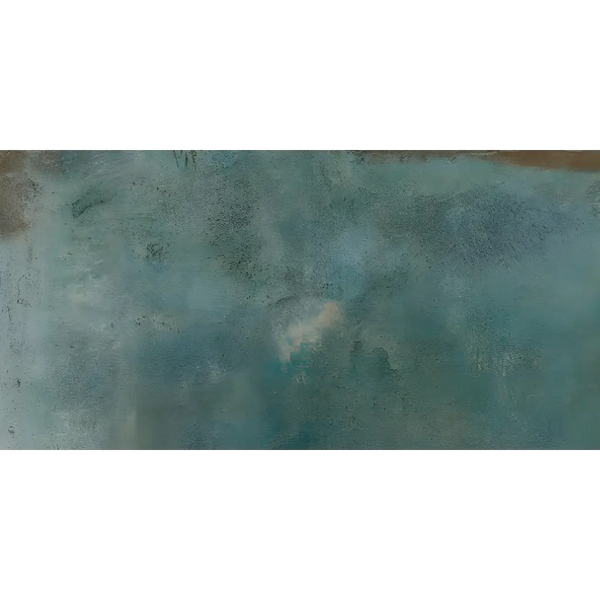 Verweerd turquoise en bruin oppervlak met patina-afwerking van Magnetic Emerald 30x60