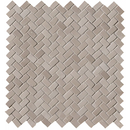 Grijs mozaïektegelpatroon in diagonale nut spina stijl voor Maku Nut Spina mat