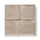 Lichte grijze 4x4 betonnen tegels met textuur, Alhambra bejmat stijl 25x25x2cm