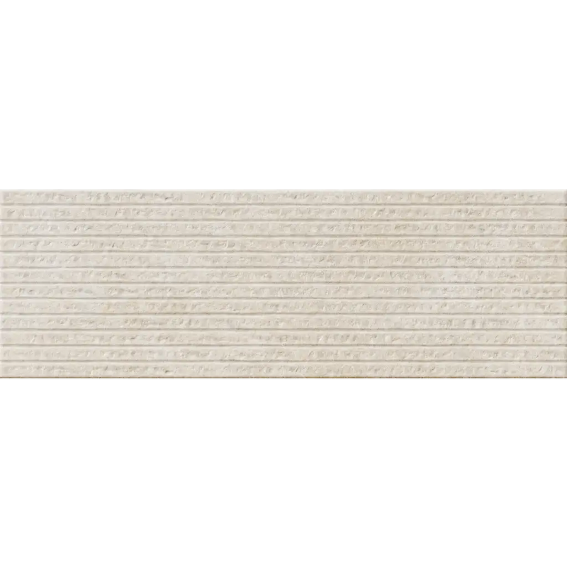 Lined beige paper texture for Midtown Cream Kairo decor wandtegel 20x60