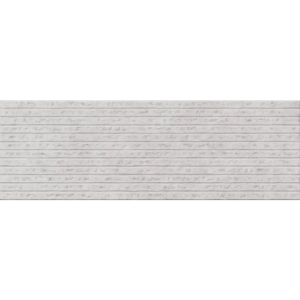 Lined paper design in Midtown Pearl Kairo decor wandtegel 20x60 met grijzige lijnen