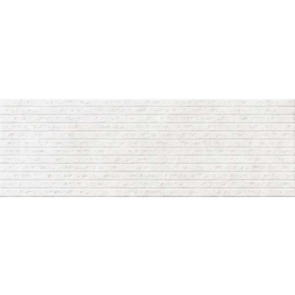 Lined notebook paper with gray rules on Midtown White Kairo decor wandtegel 20x60