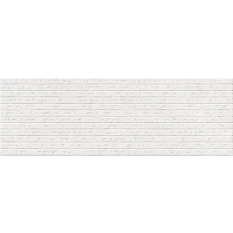 Witte lijnnotitie papier met horizontale lijnen voor Midtown White Kairo decor wandtegel