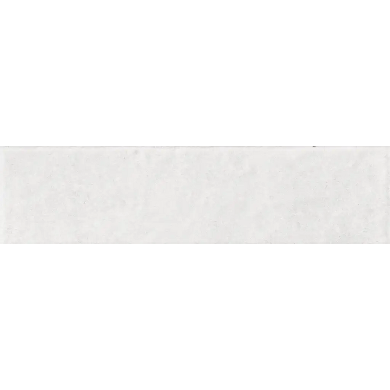 Plain white rectangular strip for Midtown White wandtegel 7,5x30 decoratie