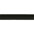 Zwarte rechthoekige balk van de Moldura Colonial Black mat 5x30 voor stijlvol decor