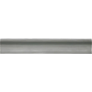 Eenvoudige grijze keramische kroonlijst met een gebogen profiel, Moldura Colonial Grey