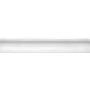 Eenvoudige witte kroonlijst met klassiek ontwerp, Moldura Colonial White glans 5x30