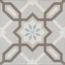 Decoratieve 20x20 tegels uit een mooie collectie met stermotief en geometrisch patroon