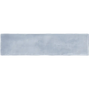 Rectangular strip van matte grijze Moos Sky handvorm met fijne textuur