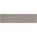 Grijze keramische tegel met matte afwerking, Moos Taupe handvorm 6,5x26 glans