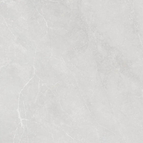 Lichtgrijs marmer met subtiele witte aderen van Munich White 120x120 rett
